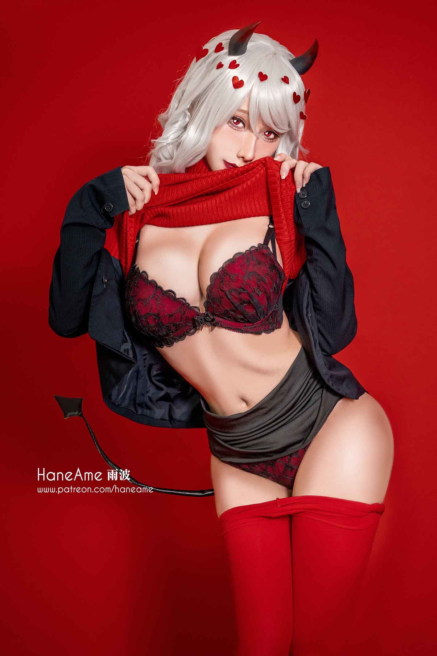 雨波_HaneAme – NO.093 Helltaker Modeus 墨狄斯[26P]-XikXak